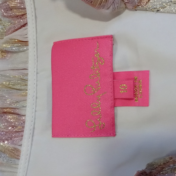 💛VERY HTF Lilly Pulitzer💛 - Sarita Silk Dress - Picture 3 of 14